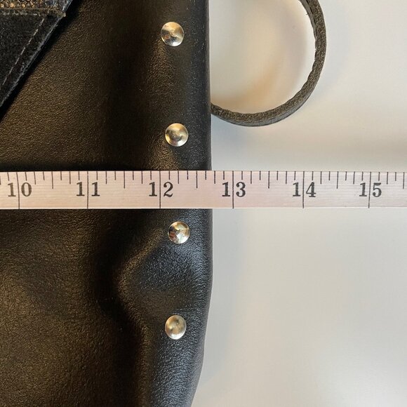 Vintage Studded Leather Bag - Made in Italy - Picture 11 of 12